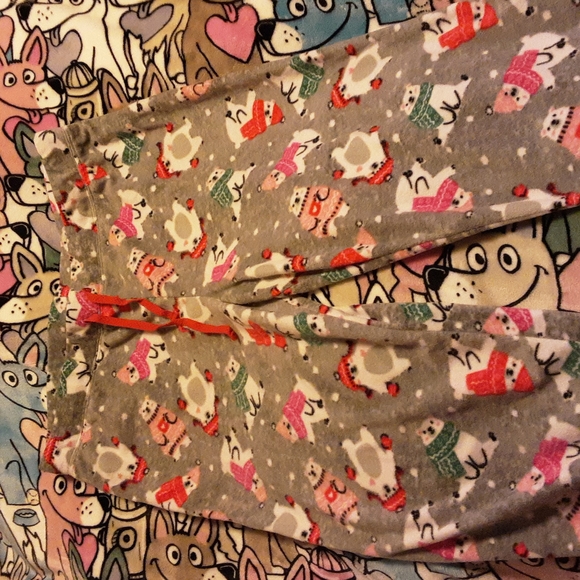 Cuddl duds lightweight fleece PJ Bottoms Woman's XL - Picture 3 of 3